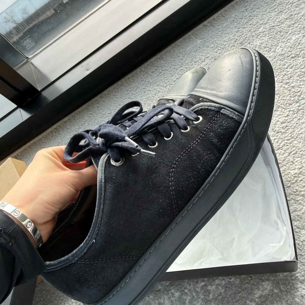 Lanvin Men Sneakers Size 8 - Picture 4 of 6